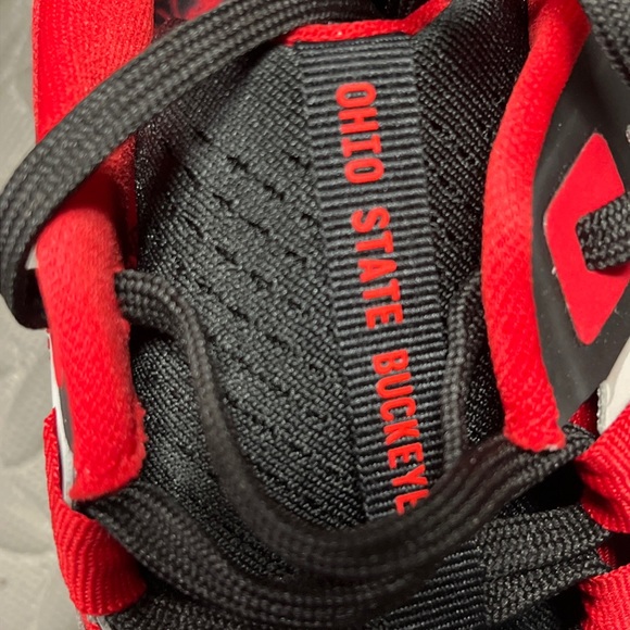 Nike Air Zoom Pegasus 38 OSU Ohio State Buckeyes Shoes Men DJ0837-001 - Picture 10 of 16